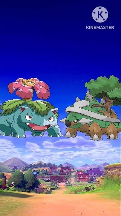 sceptile vs venusaur|strongest grass starter pokemon.